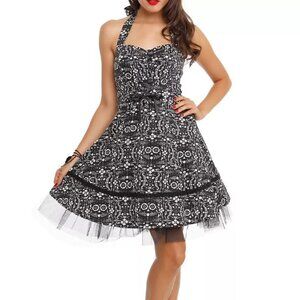 Book Of Life Hot Topic Halter Swing Dress